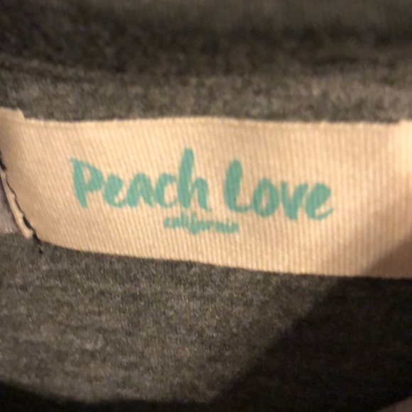 Charcoal Floral Cold Shoulder Dress - Picture 5 of 5